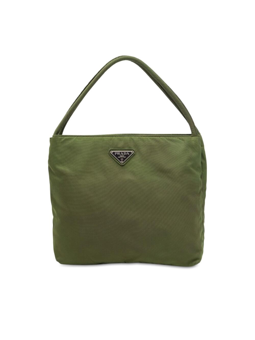 Prada Tessuto Tote Pre-Loved Olive #368300P44B